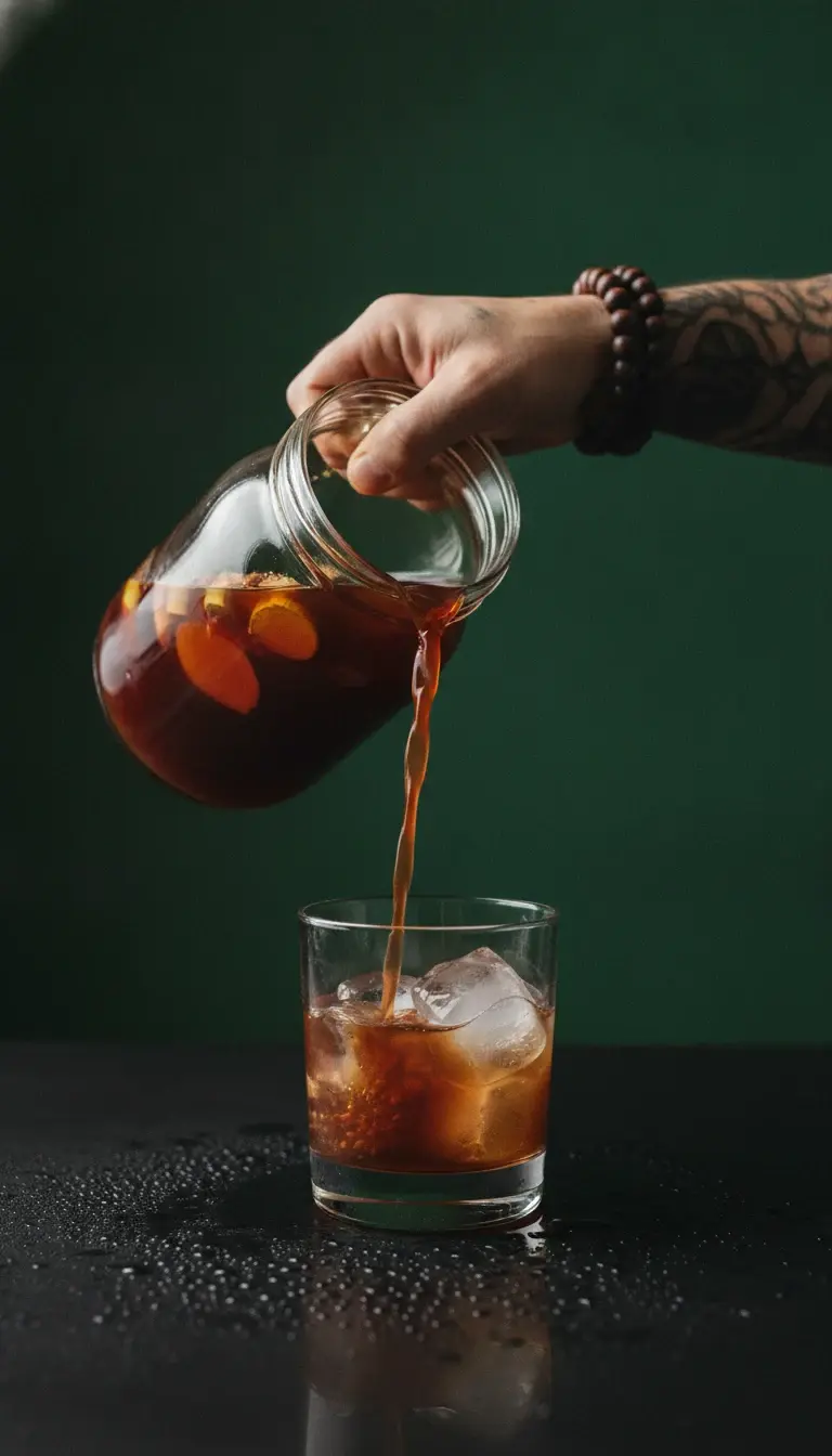 fire cider, the slow way. — three to four weeks, worth it